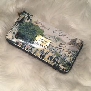 Patricia Nash Discovery Imperia Paris Navy Wallet